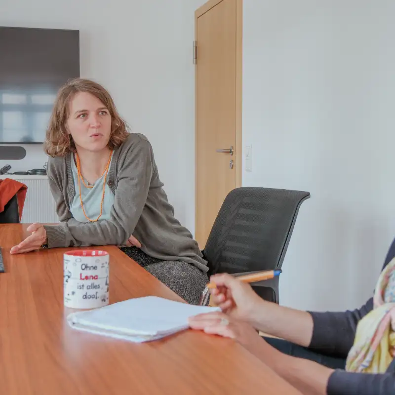 Eva Jerger von der Erzdiözese im Interview mit JobRad®